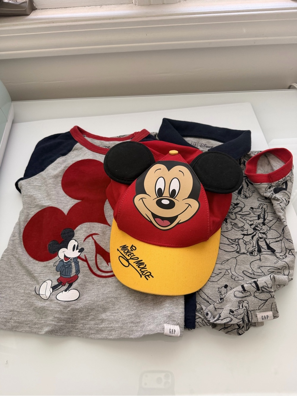 Toddler Gap Mickey Shirts and Hat